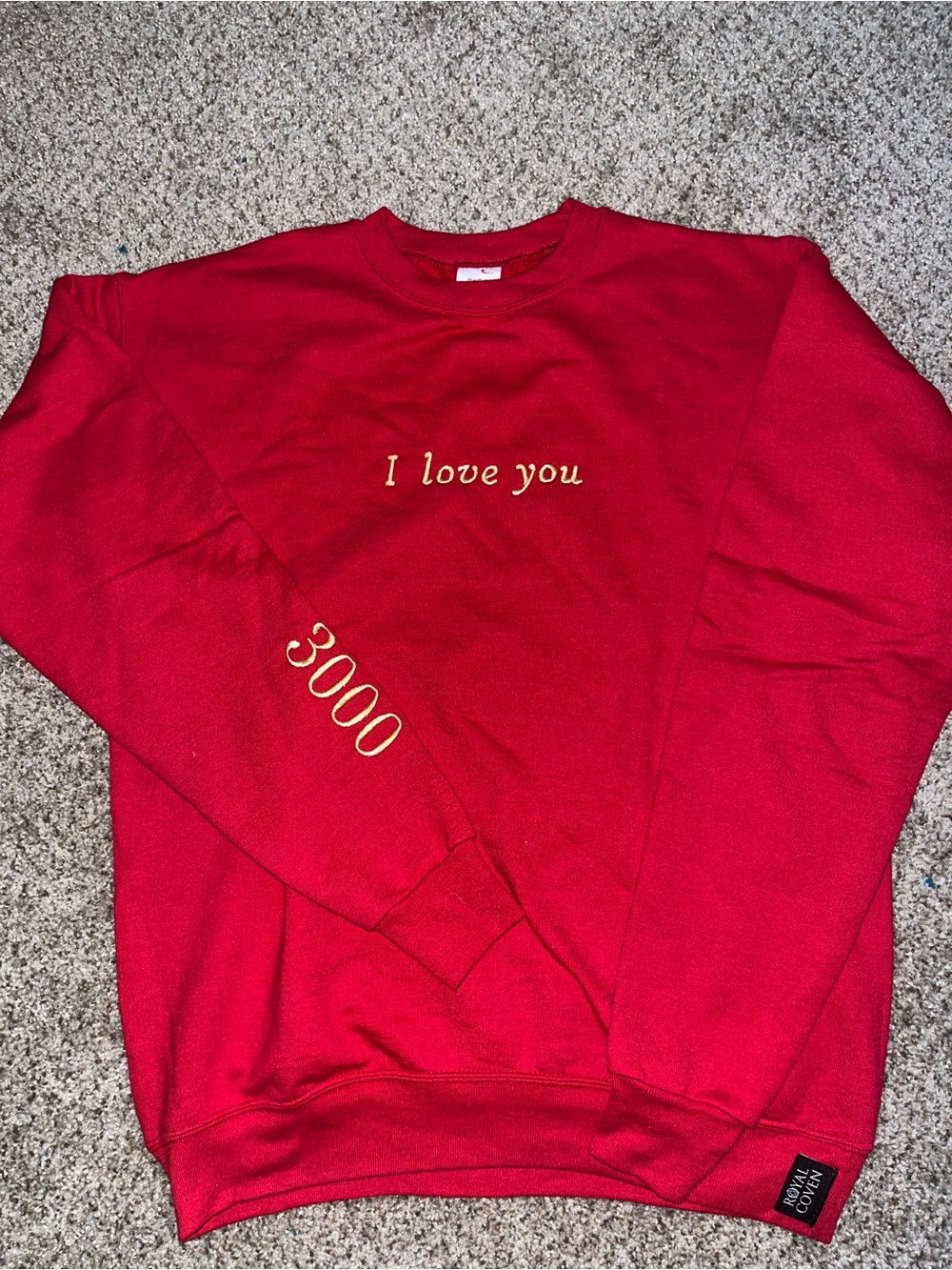 Royal Coven Ironman inspired crewneck